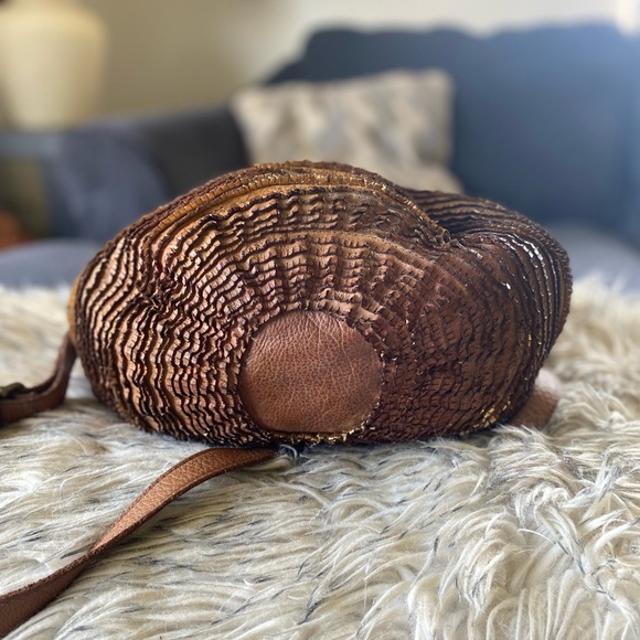 MAJO brown Italian leather purse - Picture 3 of 10